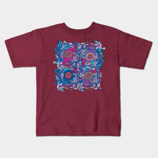 4 trippy eyes psychedelia Kids T-Shirt